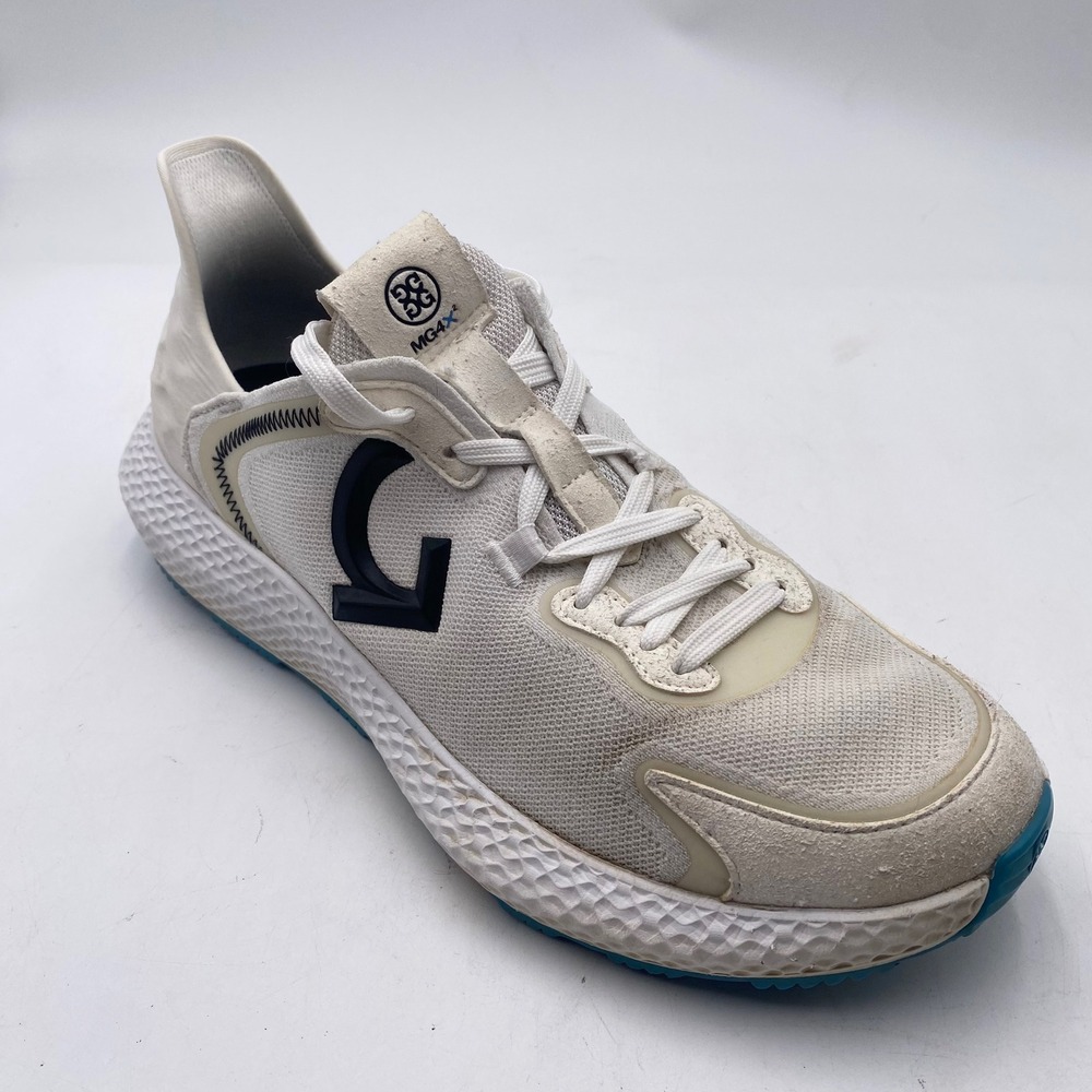 G/FORE MG4X2 Golf Cross Trainer Shoes Men 11 Snow White G4MF21EF40 Spikeless